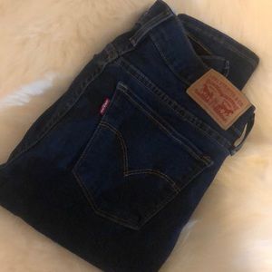 Levi’s 710 “Super Skinny” Blue Jeans